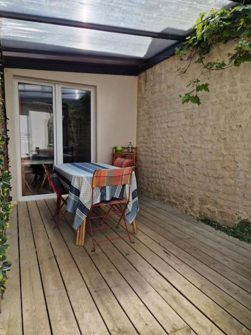 Villa Maisonnette De Charme Ouistreham Exterior foto